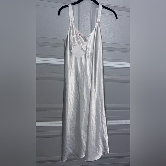 Oscar de la Renta Other - VTG NEW Oscar de la Renta Pink Label Floral Maxi Dress size S Nightgown Silky